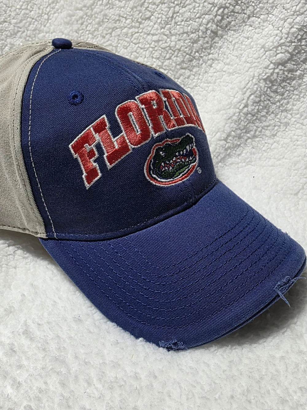 Florida Gators Royal/stone Color Adjustable Hat